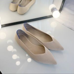 Rothy’s the Point Ecru